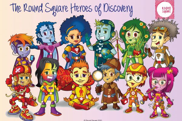 Image of the 12 RS Heroes of Discovery