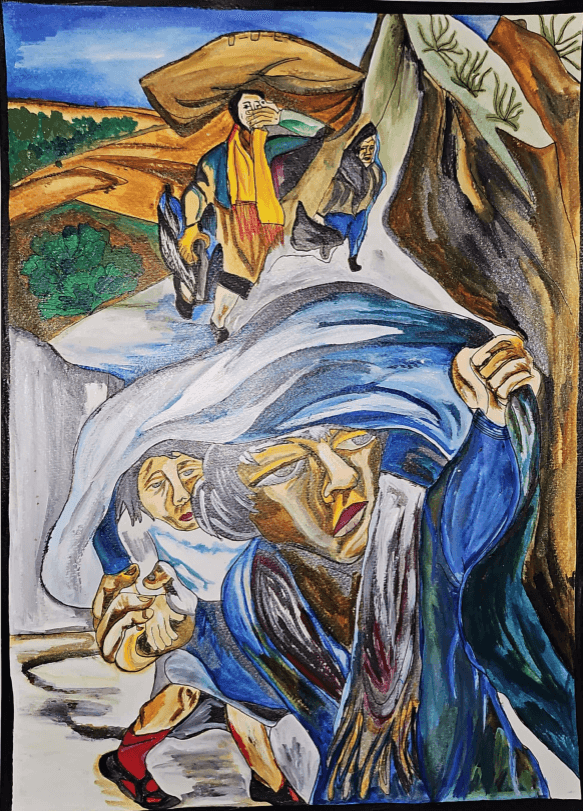 Third Place: Kyra, (13yrs), Welham Girls’ School
