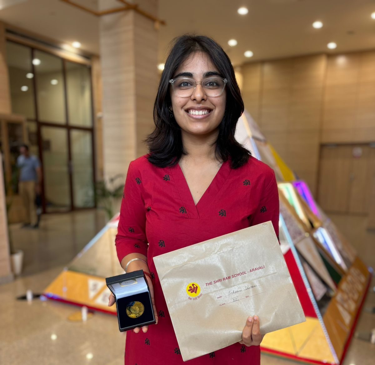 Suhaani Sriram The Shri Ram School Aravali KC Medal