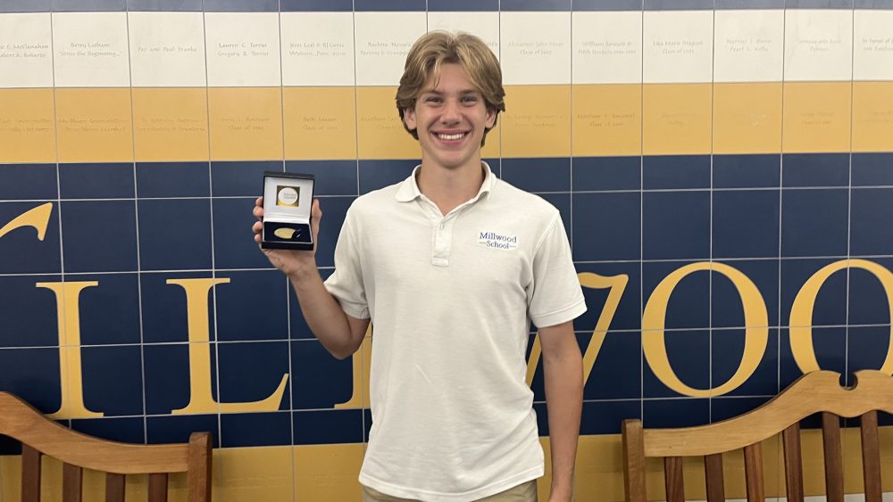 Finn Ryan Millwood School KC Medal 2025