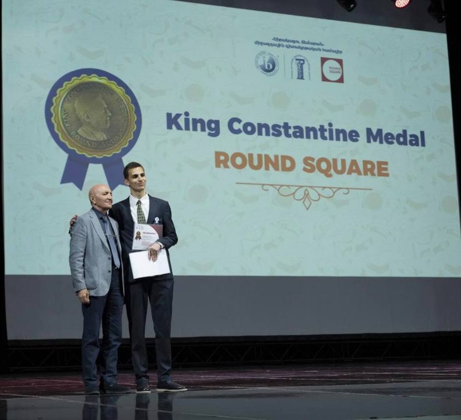 Gevorg Vahrayman KC Medal Winner 2025 Shirakatsy Lyceum