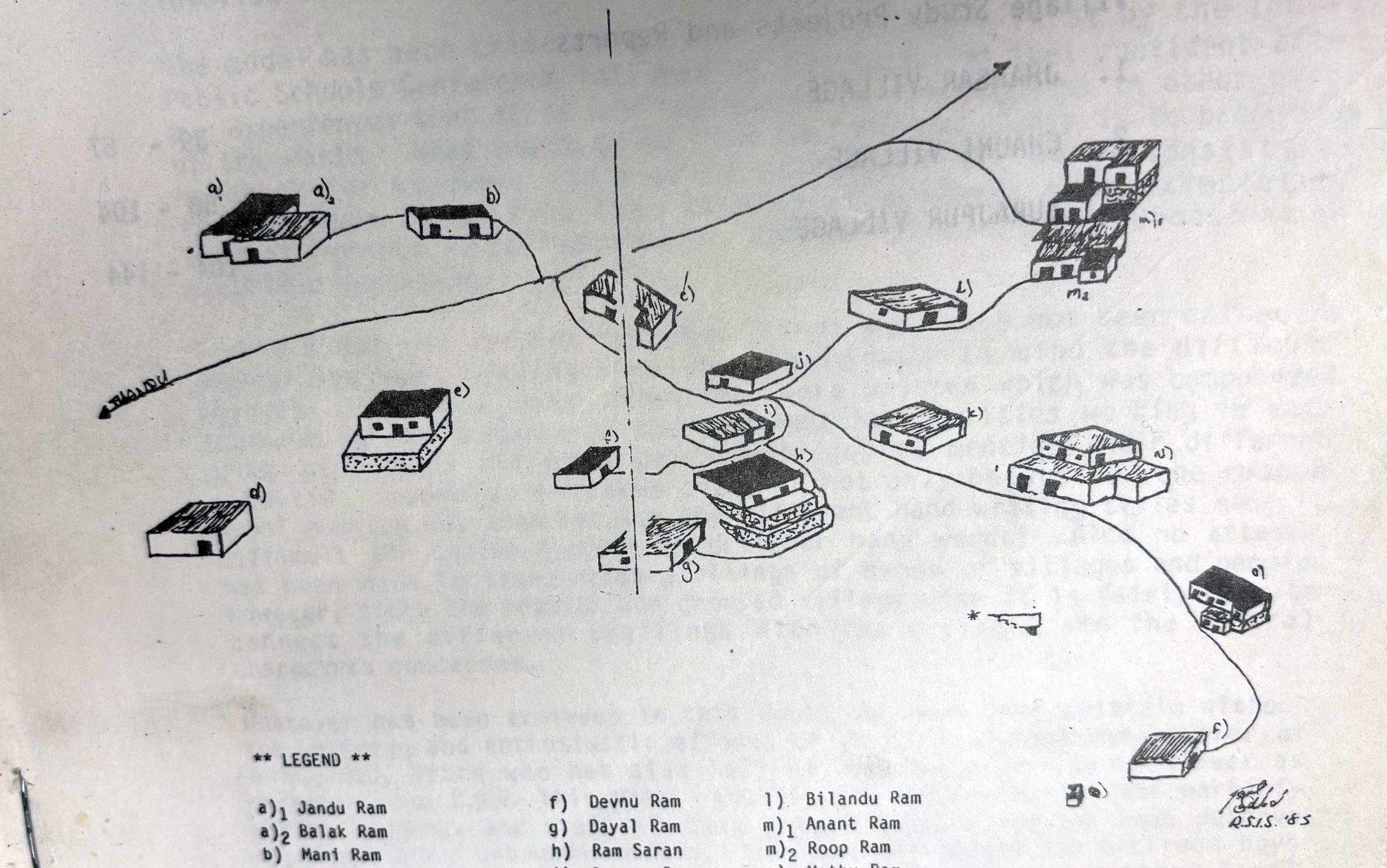 Paul Sandford Zhangar map